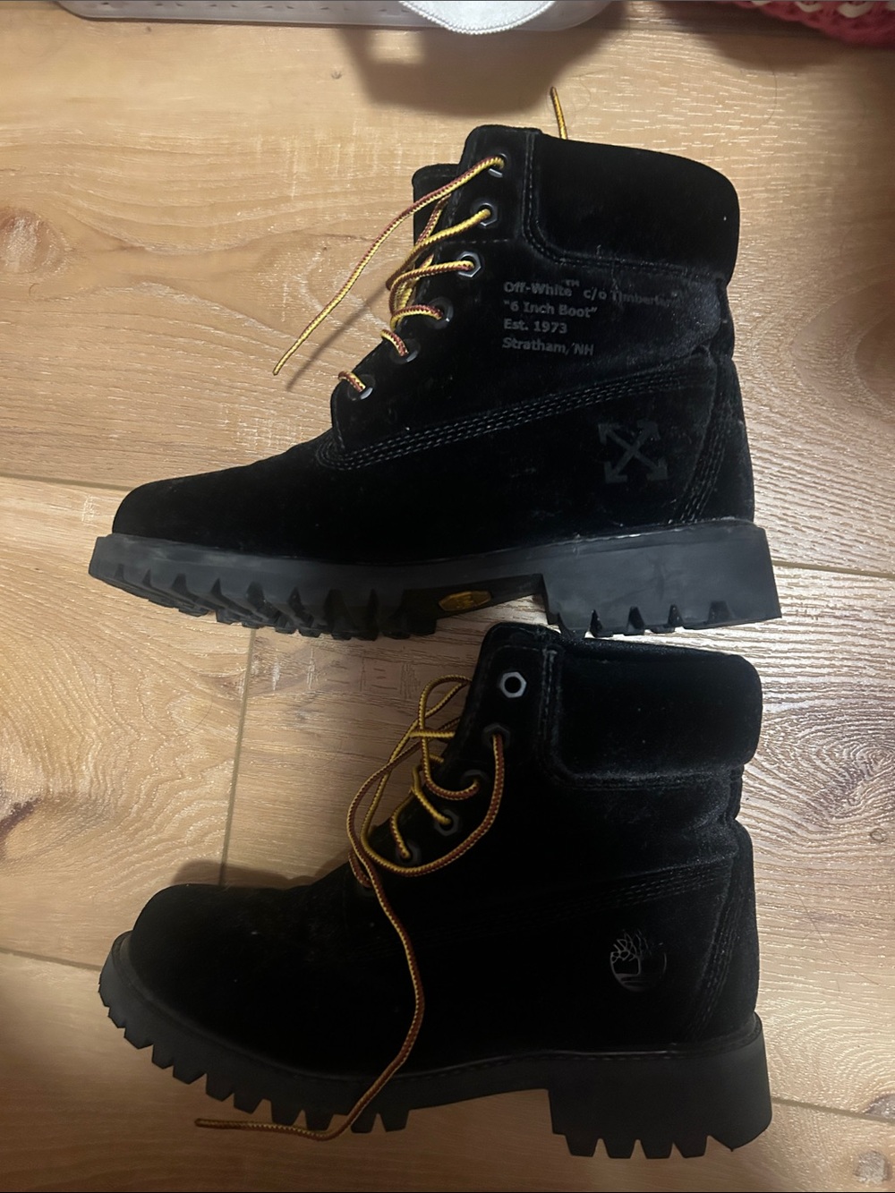 Timberland X OffWhite Virgil Boots women’s size 7